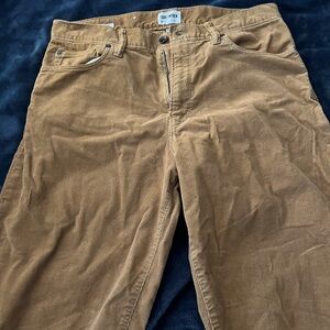 Todd Snyder Men's golden Tan Corduroy Trousers 32x32